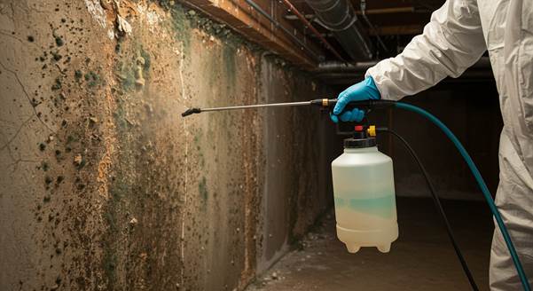 Basement Mold in Okotoks