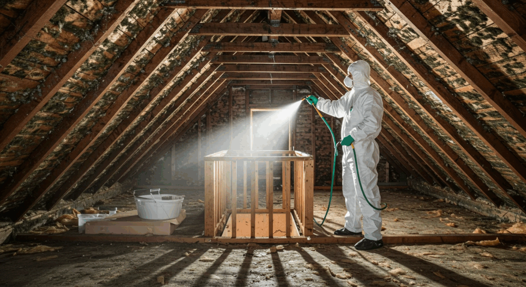 Attic Mold Treatment Calgary