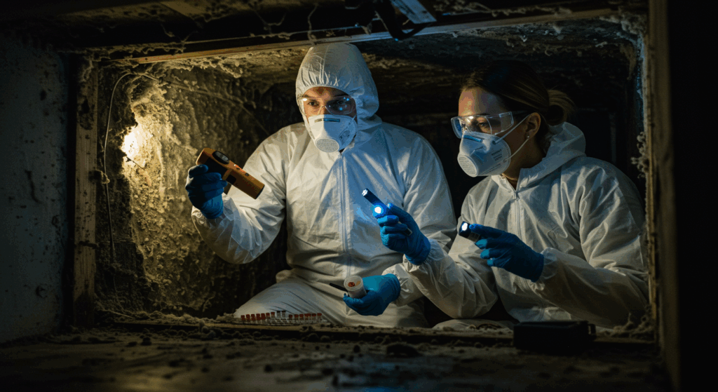Crawlspace Mold Treatment Chestermere